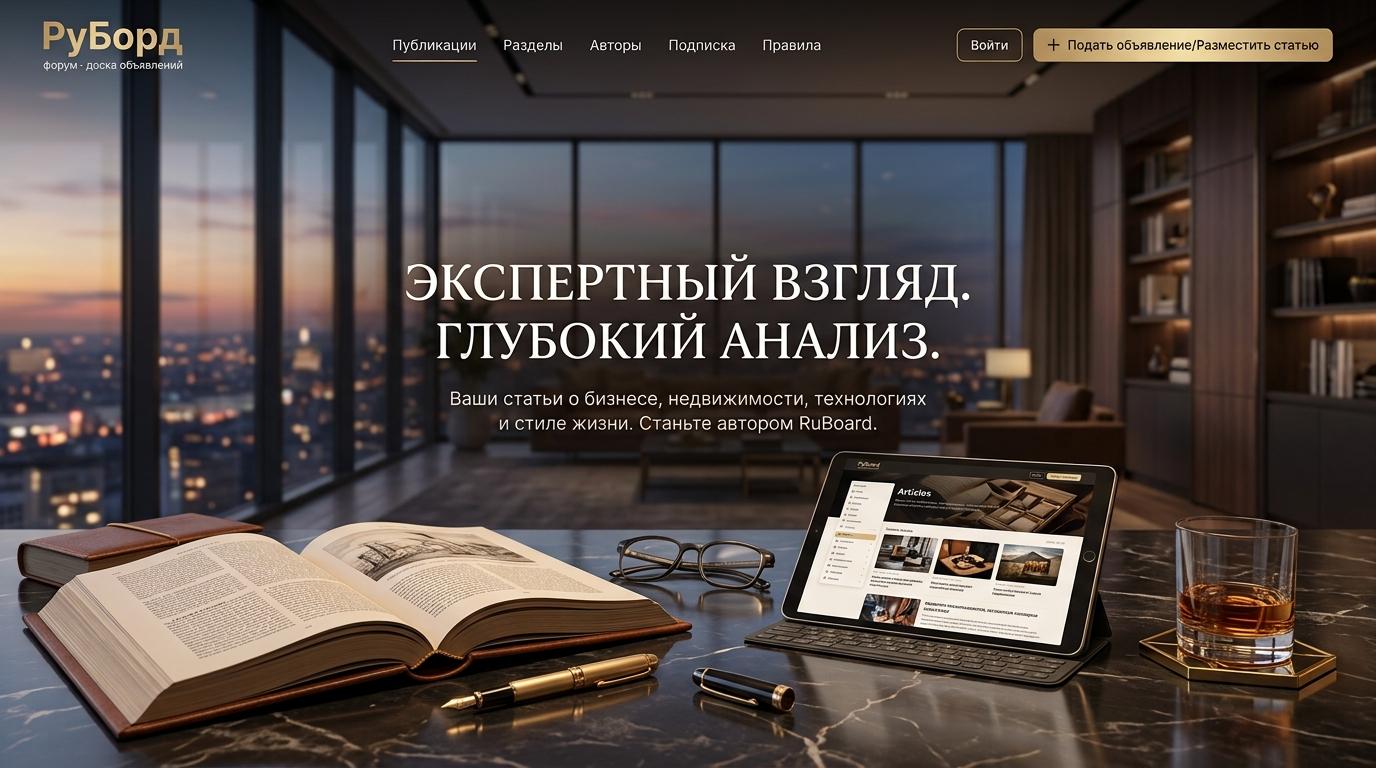 РуБорд Форум — Элитный клуб, экспертные статьи и объявления